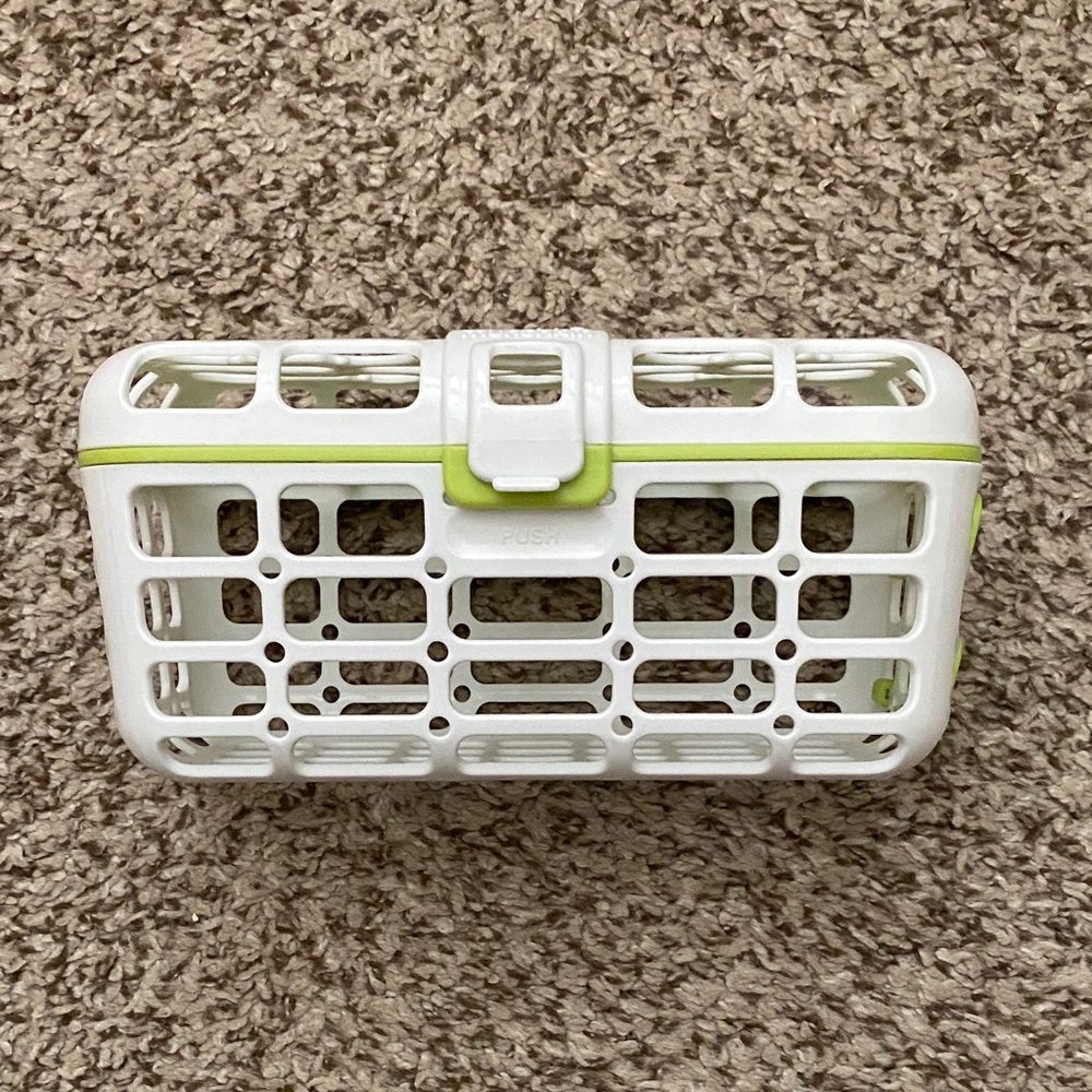 Munchkin Baby Dishwasher Bottle Basket White and Green